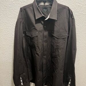 7 Diamonds Dark Gray Shirt Jacket